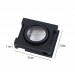 20X Lüp K9 Optik Cam Lens Ölçekli Büyüteç Metal Siyah Renk Üç Eklem Katlanır