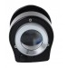 30X Lüp Kumaş Katlanır Metal Ölçekli Büyüteç Optik Cam Lens 6 Led Uv/Beyaz