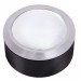 5X Büyüteç 68Mm Işıklı K9 Cam Kubbe Optik Lens Metal Kasa Çantalı