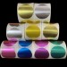 Alüminyum Kendinden Yapışkanlı Etiket Pembe Renk 50 Adet 50Mm Çap