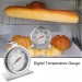 Analog Sıcaklık Ölçer 300° Fırın Termometresi Paslanmaz Çelik