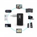 Araç Kablosuz Stereo Ses Alıcı Verici Adaptörü Bluetooth 4.1 A2Dp 3.5Mm