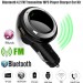 Bluetooth 4.2 Araç Fm Verici Kiti Mikrofonlu Eller Serbest Q7 Usb Şarjlı Led Mp3