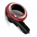 Bluetooth 4.2 Araç Fm Verici Kiti Mikrofonlu Eller Serbest Q7 Usb Şarjlı Led Mp3