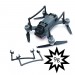 Dji Spark Dron Koruma İniş Ayağı Yükseltici İniş Takımları Uzatma
