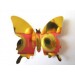 Ev Dekorasyon 3D Pvc Kelebek 12 Li Duvar Süsleme Gold Aynalı V2