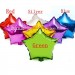Folyo Balon 3 Farklı Renk Yıldız 5'Li Parti Süsleme