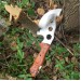 Outdoor Bahçe Balta Bıçak Paslanmaz Çelik Çok Fonksiyonlu 4 In 1 Değişebilir 4 Uç