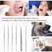 Paslanmaz Çelik Diş Oral Bakım 6 Lı Set Ayna Orak Skaler Spatula Kazıma Cımbız