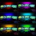 Usb Çıkışlı Led Rgb Çok Renkli Tv Bilgisayar Arka Plan Dekoratif Işık 17 Buton Kumandalı