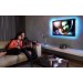 Usb Çıkışlı Led Rgb Çok Renkli Tv Bilgisayar Arka Plan Dekoratif Işık 17 Buton Kumandalı