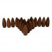 Hem Tütsü Geri Akış Şelale Sandal Ağacı Kokulu 40 Konik Tütsü - Sandalwood Backflow Incense Cones