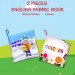 2 Kitap Tox İngilizce Kışlık Giysiler Ve Renkler Kumaş Sessiz Kitap E124 E129 - Bez Kitap , Eğitici Oyuncak , Yumuşak Ve Hışırtılı
