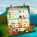 Büyük - Küçük Meyve Oyunu Keçe Cırtlı Duvar Panosu , Eğitici Oyuncak