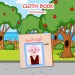 Tox Arapça Aile Bireyleri Kumaş Sessiz Kitap A109 - Bez Kitap , Eğitici Oyuncak , Yumuşak Ve Hışırtılı