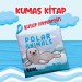 Tox İngilizce Kutup Hayvanları Kumaş Sessiz Kitap E125 - Bez Kitap , Eğitici Oyuncak , Yumuşak Ve Hışırtılı