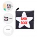 Tox İngilizce Siyah Beyaz Bebek Kumaş Sessiz Kitap E136 - Bez Kitap , Eğitici Oyuncak , Yumuşak Ve Hışırtılı
