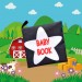 Tox İngilizce Siyah Beyaz Bebek Kumaş Sessiz Kitap E136 - Bez Kitap , Eğitici Oyuncak , Yumuşak Ve Hışırtılı