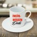 İninmişsin Dedi Türk Kahvesi Fincanı Kişiye Özel Hediye