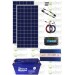 1200 Watt Tv Aydinlatma Bağ Evi̇ Güneş Enerji̇si̇ 170W Solar Paket
