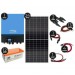 Güneş Enerjisi  Hibrit Paket 11Kva  İnverter 450 Watt  Güneş Paneli 12 Volt 200 Amper Jel Akü 3000 Watt  Dikey Rüzgar Türbini