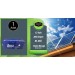 Teknovasyon Arge Güneş Enerjisi Karavan Solar Paketi 1Kva Mppt İnverter 205W Güneş Paneli