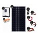 Teknovasyon Arge Güneş Enerjisi Solar Paketi 3Kva İnverter 400 Watt Güneş Paneli 200 Amper Jel Akü