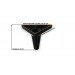 Koltuk Ayağı Kanepe Baza Çekyat Chester Oturma Grubu Ayak Siyah 12 Cm 20 Adet