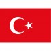 Türk Bayraği Raşel Kumaş Tek Kat 70 Cm X 105 Cm