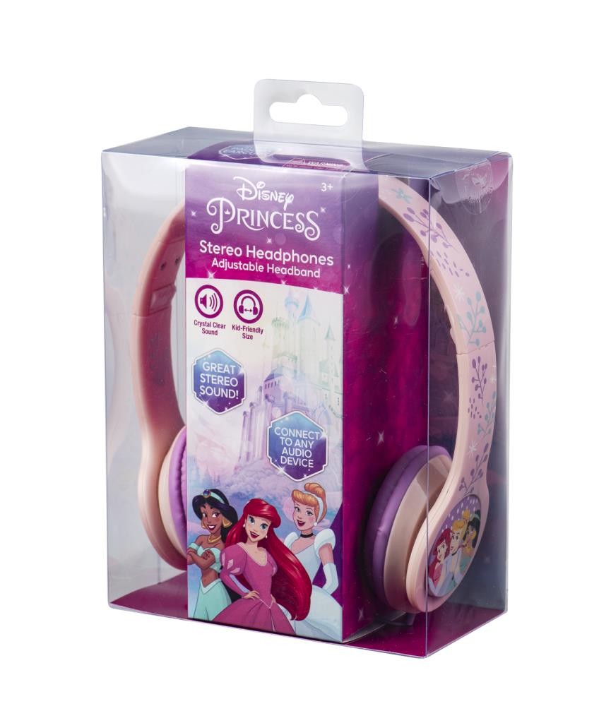 Kablolu Kulaklık Disney Prensesler Çocuk Kulaklığı Lisanslı Dy-10902-Prv Jasmine Ariel Cinderella Sindirella Külkedisi Küçük Denizkızı
