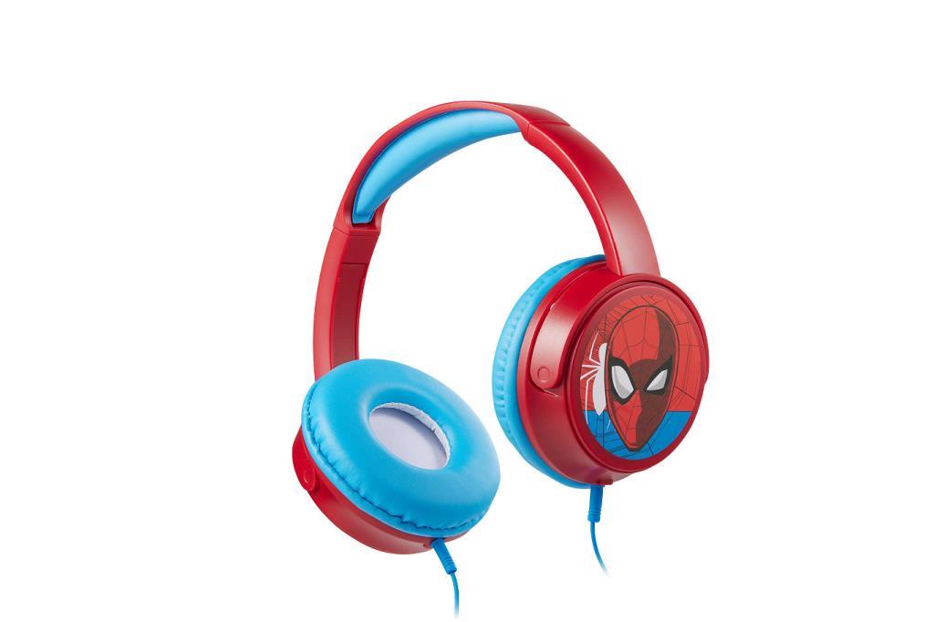 Kablolu Mikrofonlu Kulaklık Marvel Spiderman Örümcek Adam Kulaklık Lisanslı Mv-6513-Sp 11 Adet Sti̇cker İle Bi̇rli̇kte