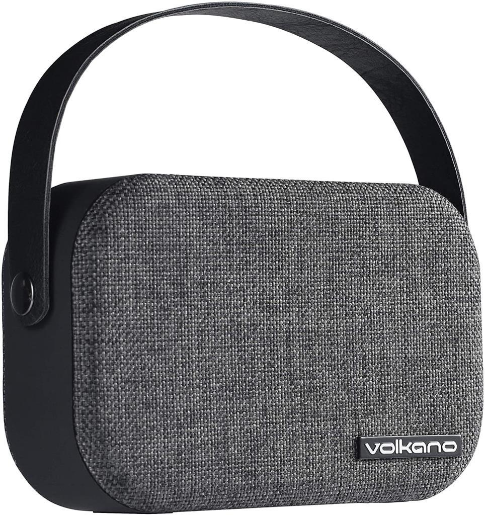 Volkano Fabric Series Kablosuz Bluetooth Hoparlör Koyu Gri Vk-3020-Grd
