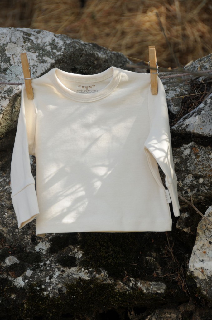 Naturaborn Gots Organik Sertifikalı Uzun Kollu Bebek T-Shirt