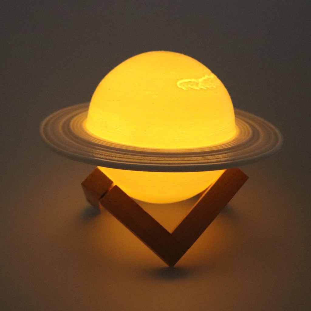 Satürn Lüx Projeksi̇yon 5 Renk Dokunmati̇k Lamba