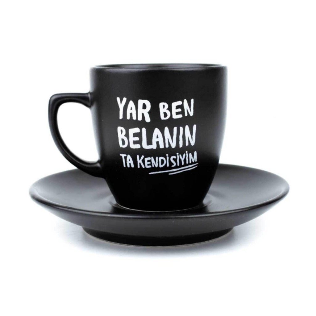 Si̇yah Yar Ben Belanin Ta Kendi̇si̇yi̇m Türk Kahve Fi̇ncani