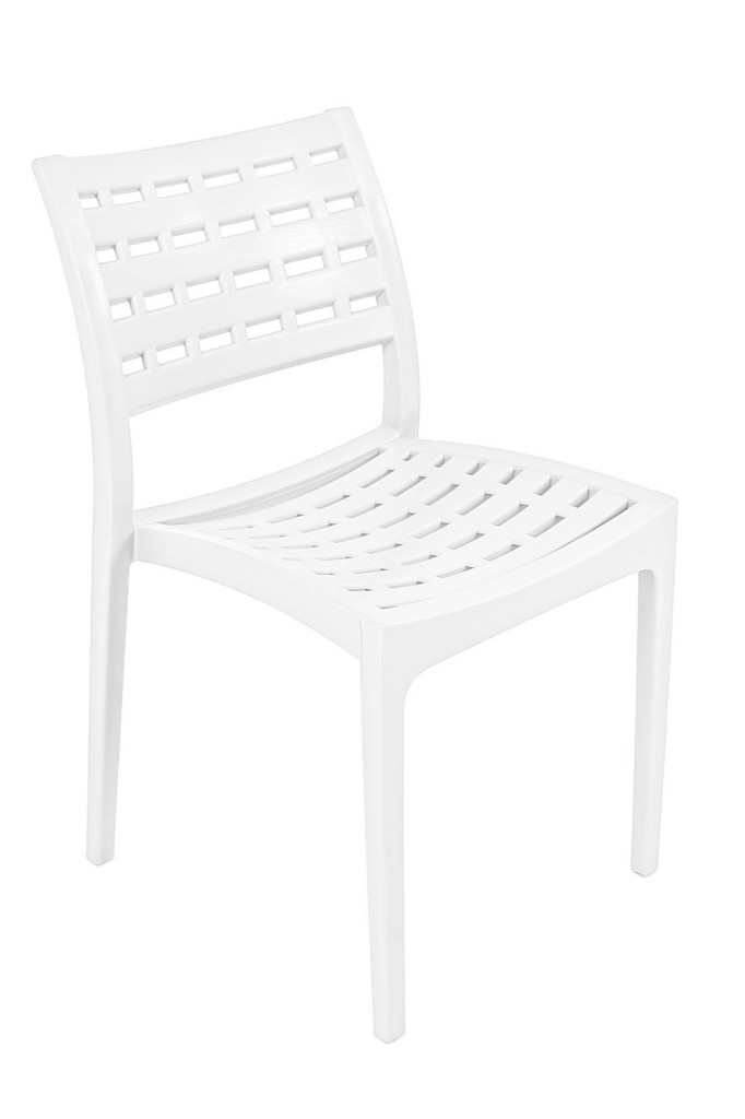 Mandella Cafe Sandalye Beyaz