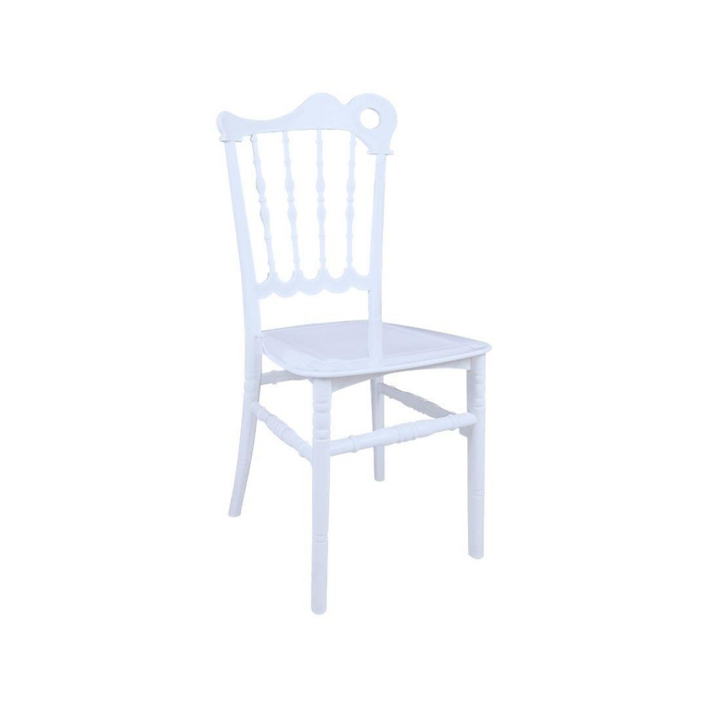 Mandella Karmen Düğün Sandalyesi Model 4 (4 Adet) Beyaz