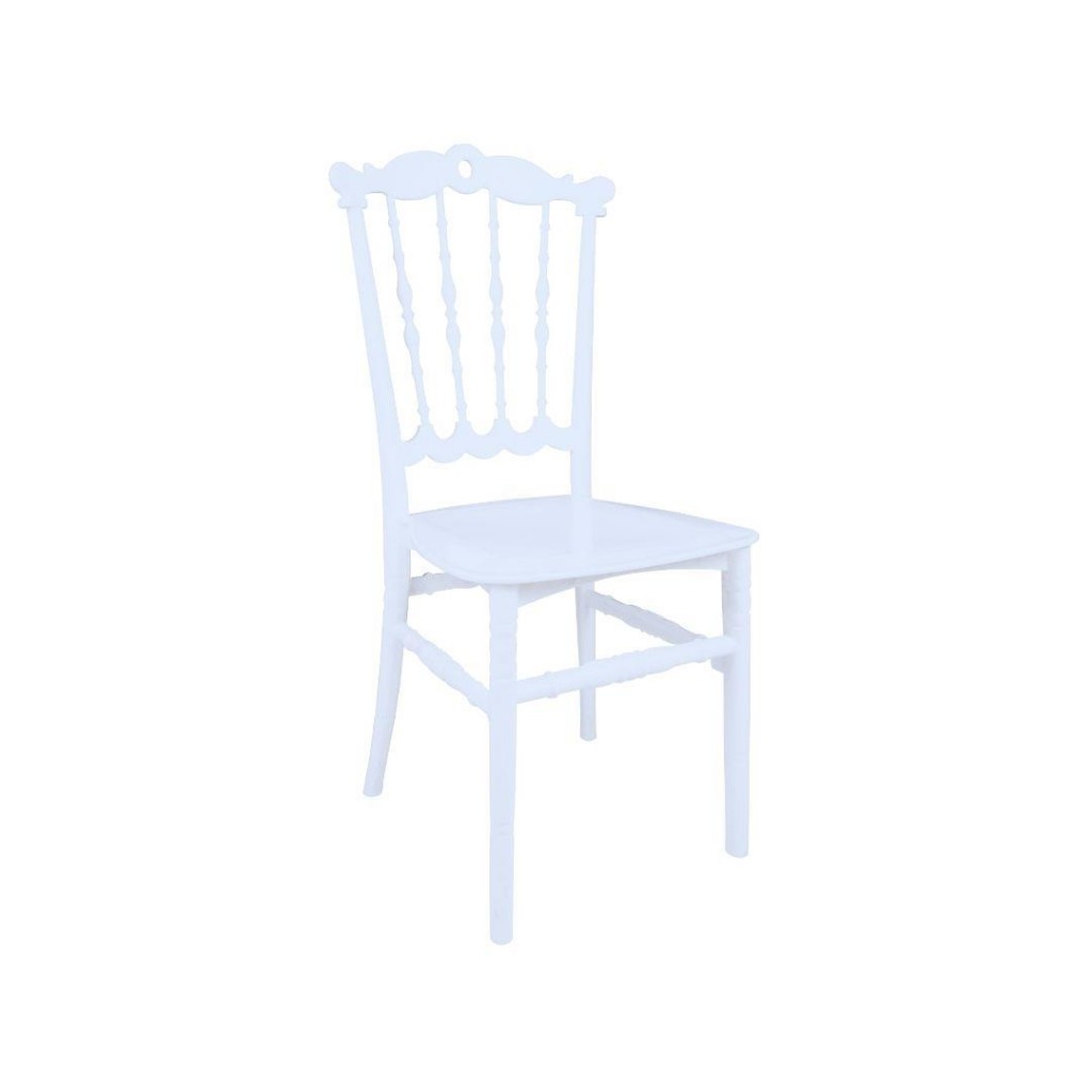 Mandella Karmen Düğün Sandalyesi Model 5 (2 Adet) Beyaz