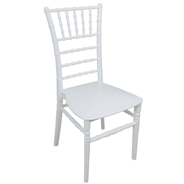Mandella Silver Sandalye Tifany (2 Adet) Beyaz
