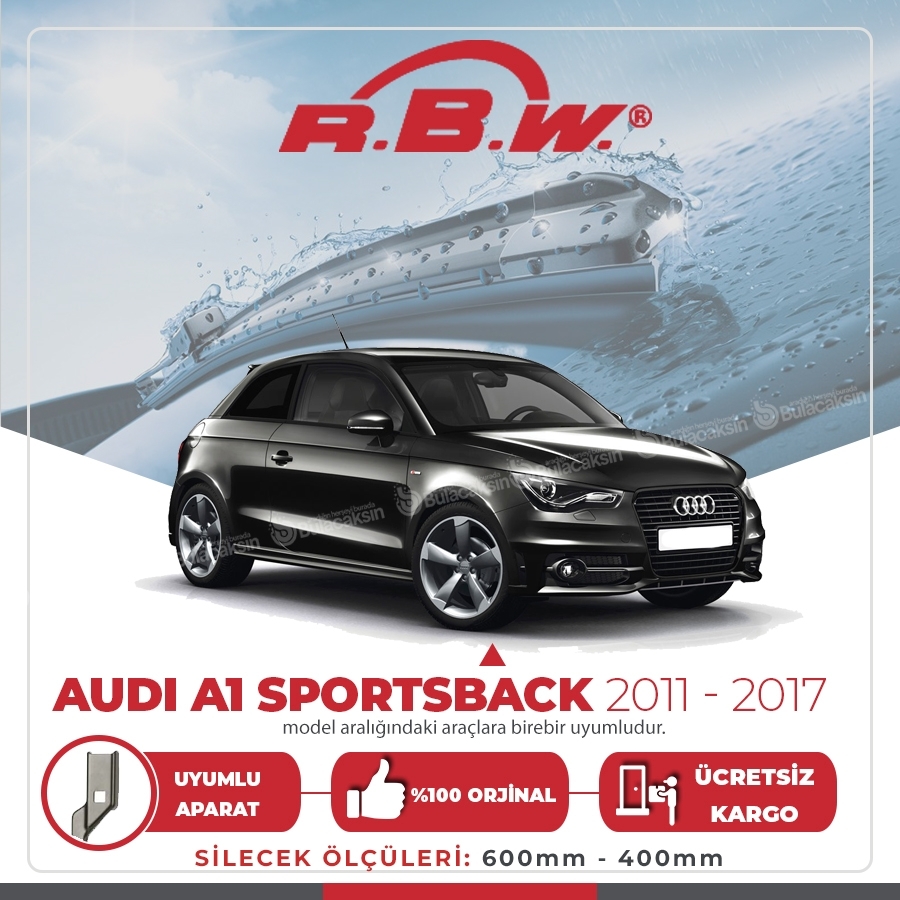 Audi A1 Sportsback Muz Silecek Takımı (2011-2017) Rbw