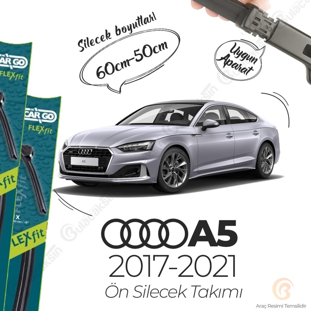 Audi A5 Muz Silecek Takımı (2018-2021) Hc Cargo
