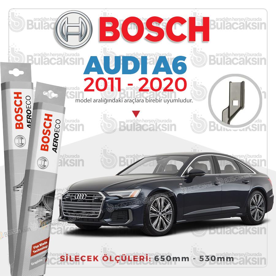 Audi A6 Muz Silecek Takımı (2011-2020) Bosch Aeroeco