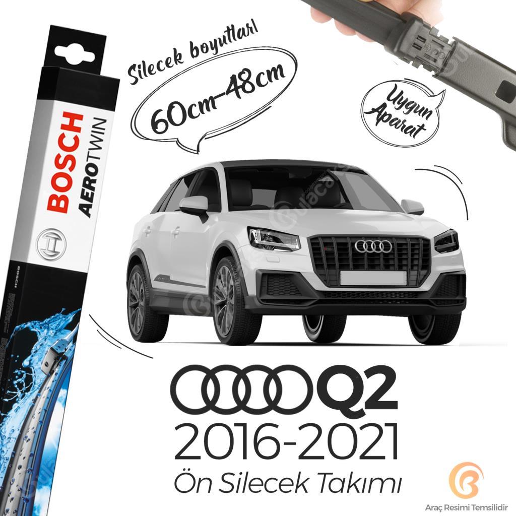 Audi Q2 Muz Silecek Takımı (2016-2021) Bosch Aerotwin