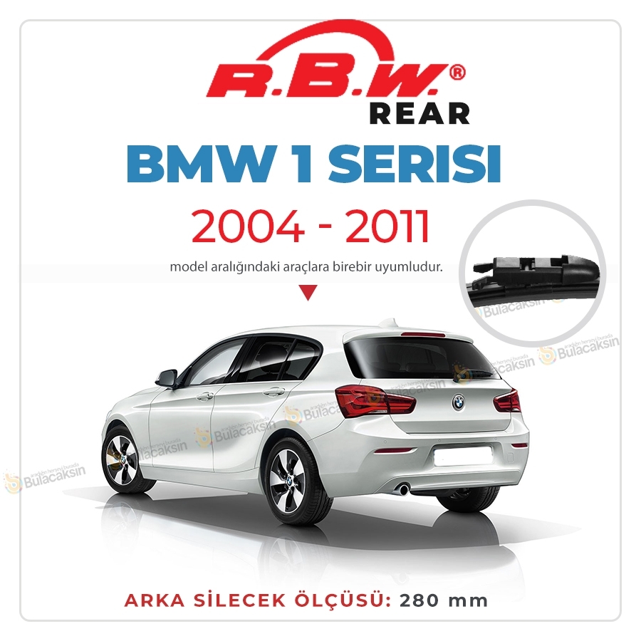 Bmw 1 Serisi (E81-E87) Arka Silecek (2004-2011) Rbw