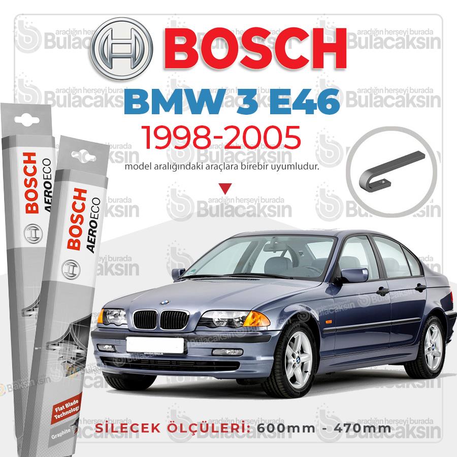 Bmw 3 E46 Muz Silecek Takımı (1998-2005) Bosch Aeroeco