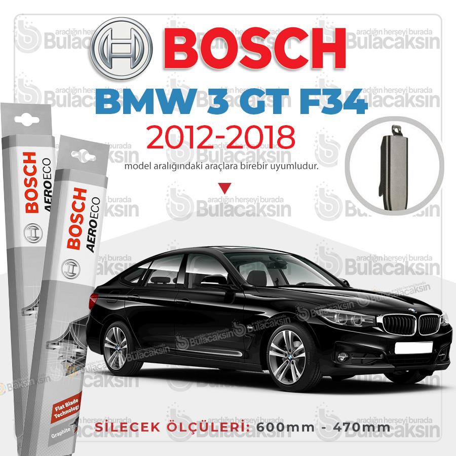 Bmw 3 F34 Muz Silecek Takımı (2013-2017) Bosch Aeroeco