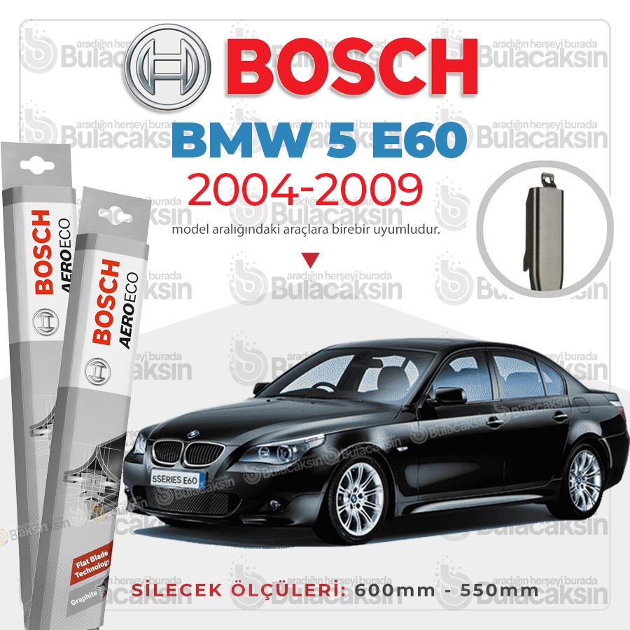 Bmw 5 E60 Muz Silecek Takımı (2004-2009) Bosch Aeroeco