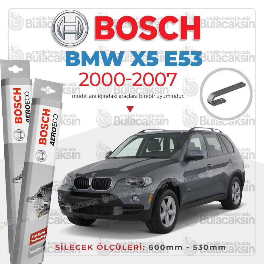 Bmw X5 E53 Muz Silecek Takımı (2000-2007) Bosch Aeroeco