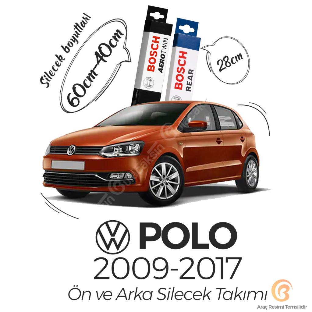 Bosch Aerotwin Volkswagen Polo 2009 - 2017 Ön - Arka Silecek Seti