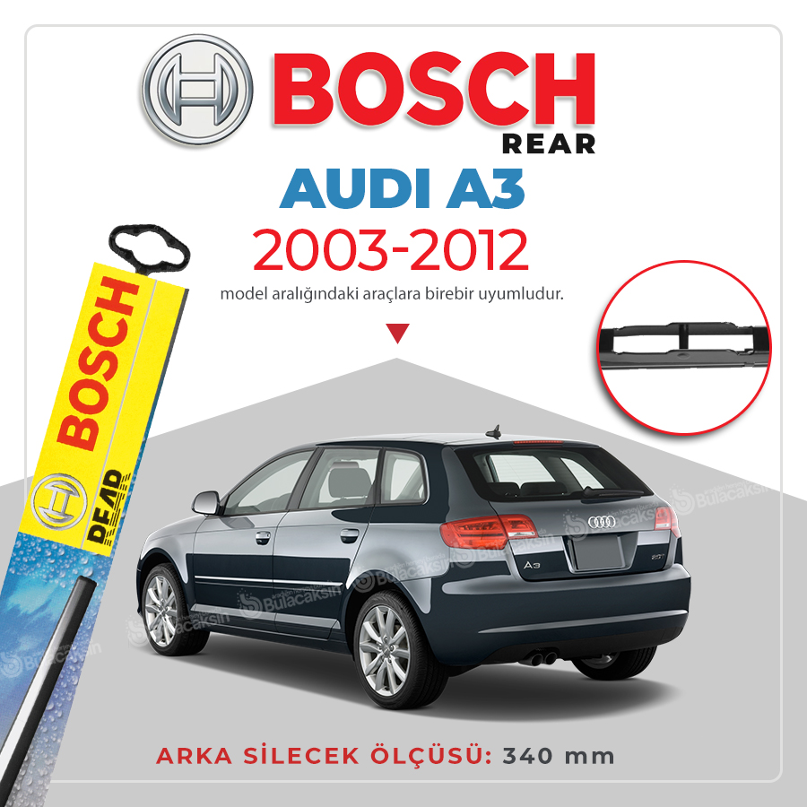 Bosch Rear Arka Silecek - H772